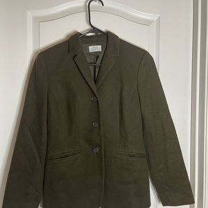 Ann Taylor Olive Green Blazer